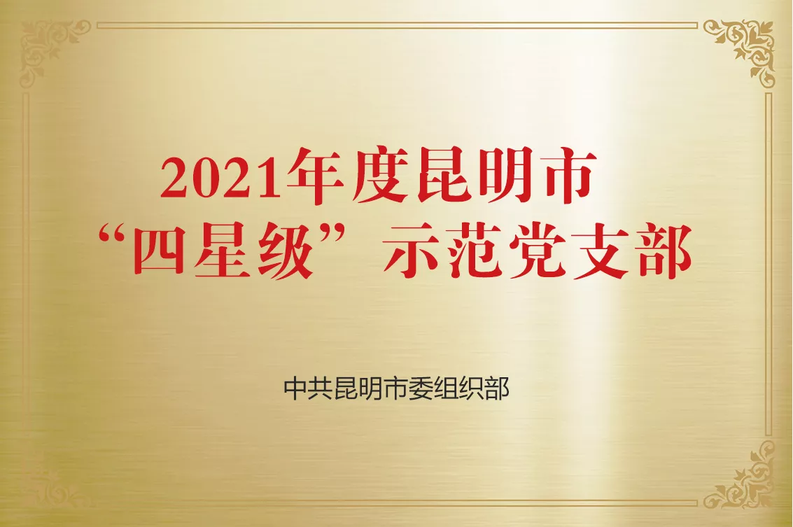 昆明市四星级示范党支部