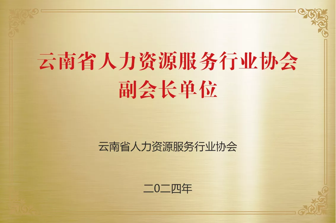 云南省人力资源服务行业副会长单元