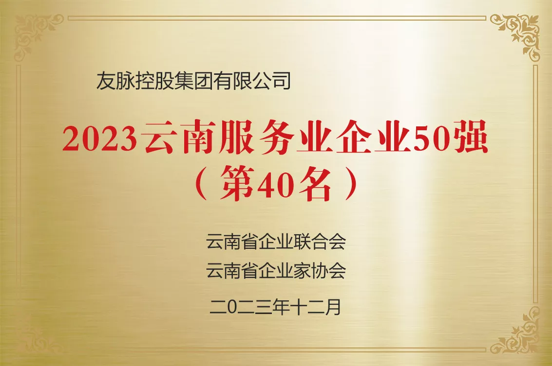 2023云南服务业企业50强