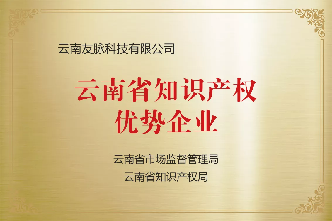 云南省知识产权优势企业