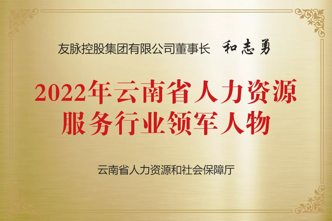 云南省人力资源服务行业领武士物