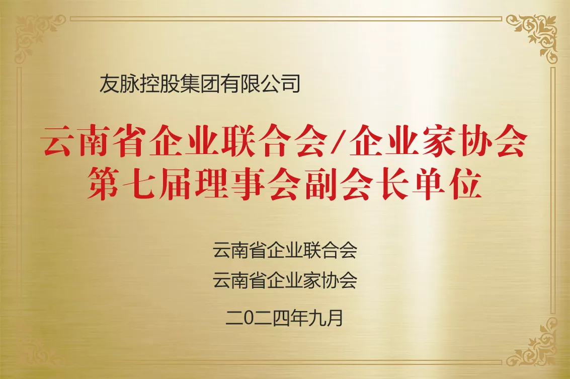 云南省企业结合会/企业家协会第七届理事会副会长单元